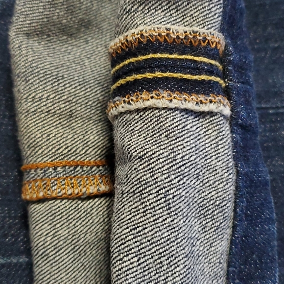 Lucky Brand Classic Rider 12/31 Tie Breaker dark denim blue jeans - Picture 8 of 9